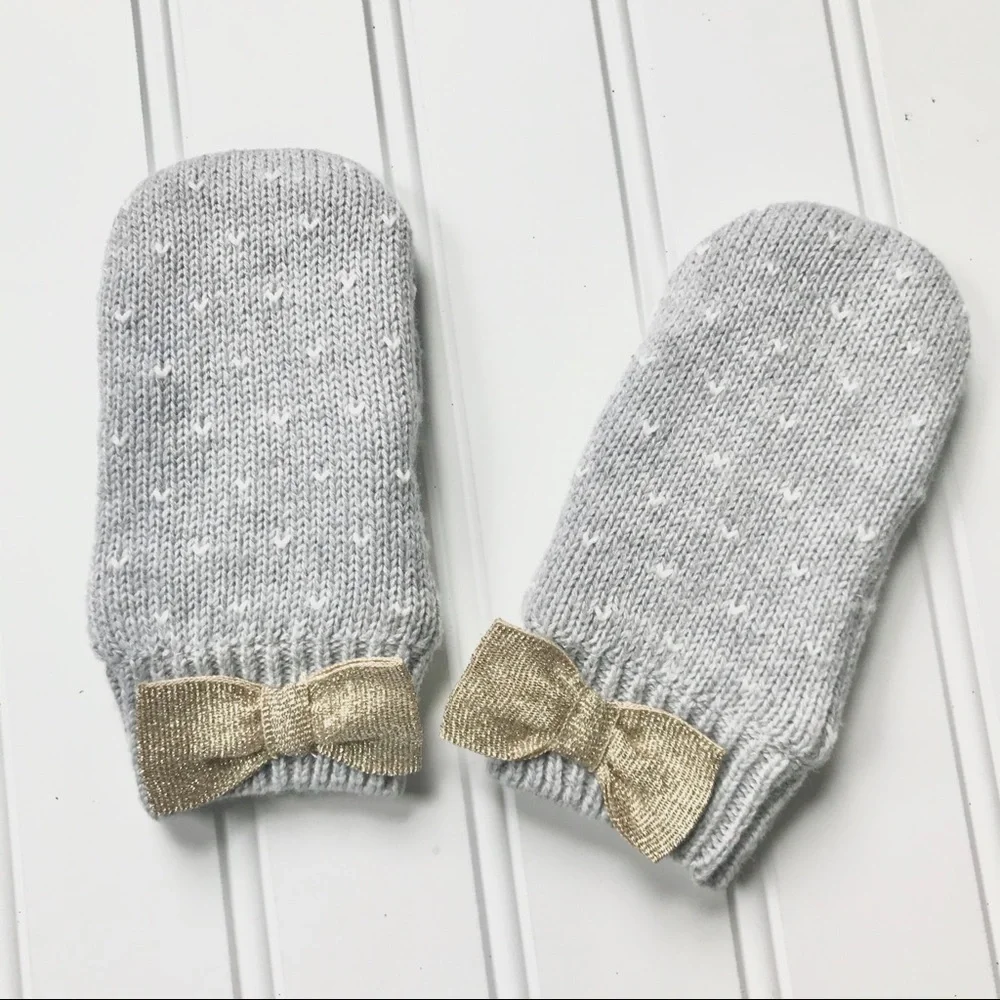 NWOT•Gymboree• bow detail mittens